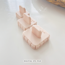 Load image into Gallery viewer, Hoop Earring Guide | Polymer Clay | STL Files (Digital Download)
