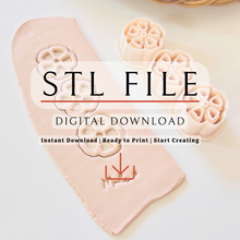 Load image into Gallery viewer, Flor de Nopal Papel Picado | STL File
