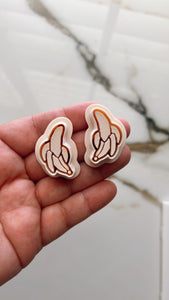 Banana Set of two pieces (left and right)