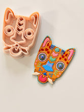 Load image into Gallery viewer, Aztec Jaguar Clay Cutter 3”
