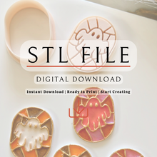 Load image into Gallery viewer, Tiny Ghost Clay Cutter Set | STL File
