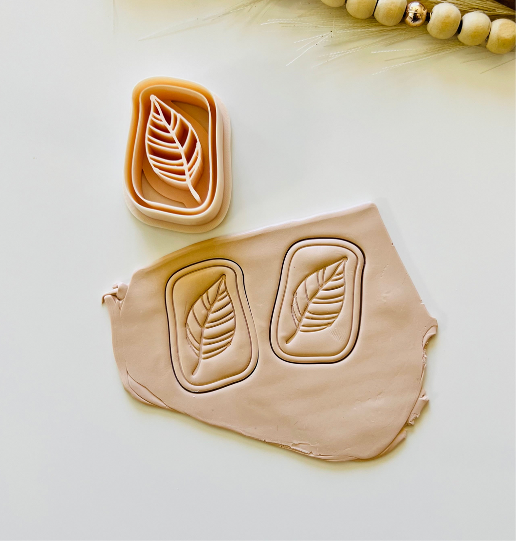 Golden Leaf Clay Cutter