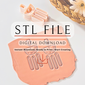 Indira Clay Cutter | Small Version | STL File