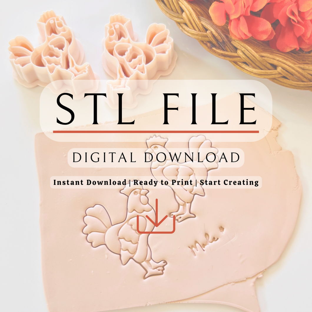 Alebrije Gallo Clay Cutter | STL File