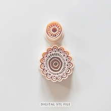 Load image into Gallery viewer, Chrysanthemum Clay Cutter | Polymer Clay | STL Files (Digital Download)

