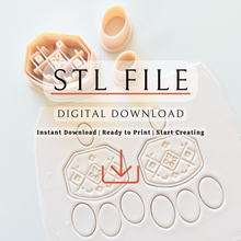 Load image into Gallery viewer, Winter Hug Clay Cutter | STL File (Digital Download)
