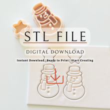 Load image into Gallery viewer, Frosty Clay Cutter | STL File (Digital Download)

