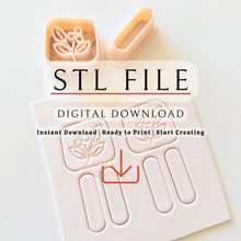 Load image into Gallery viewer, Noelle Clay Cutter | STL File (Digital Download)
