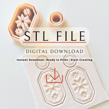 Load image into Gallery viewer, Snowbell Clay Cutter | STL File (Digital Download)
