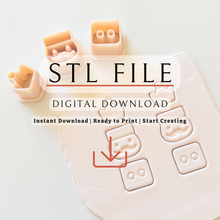 Load image into Gallery viewer, Nutcracker Clay Cutter | STL File (Digital Download)
