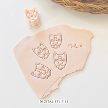 Load image into Gallery viewer, Prehispanic Jaguar Clay Cutter | STL File
