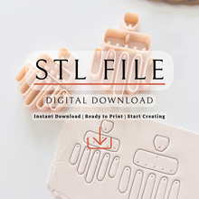 Load image into Gallery viewer, Polymer Clay Cutter Set | STL File (Digital Download)
