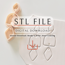 Load image into Gallery viewer, Polymer Clay Cutter | STL File (Digital Download)
