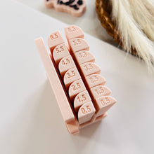 Load image into Gallery viewer, Hoop &amp; Strip Roller Guide | Polymer Clay Tool | Polymer Clay Earrings |MadeCutters Edition
