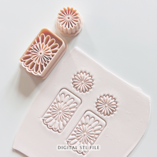 Load image into Gallery viewer, Flower Banner Cutter | Polymer Clay | STL Files (Digital Download)
