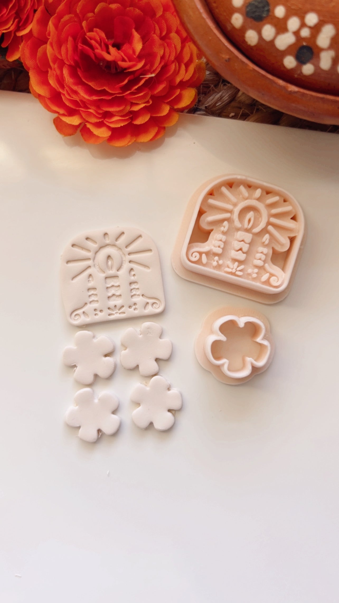 Altar veladora Clay Cuter Set