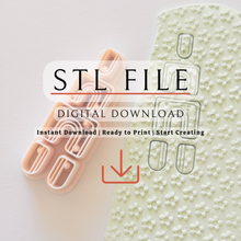 Load image into Gallery viewer, Kaia Small Polymer Clay Cutter | STL File (Digital Download)
