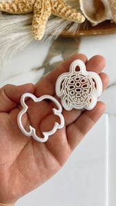 Sea Turtle + Frame Clay Cutter