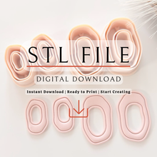 Load image into Gallery viewer, PPolymer Clay Cutter Set | STL File (Digital Download)
