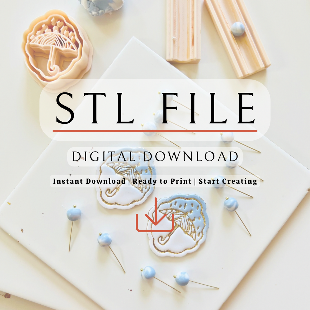 Umbrella Clay Cutter | STL File