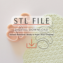Load image into Gallery viewer, Carin Small Polymer Clay Cutter | STL File (Digital Download)
