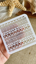 Load image into Gallery viewer, Grecia Marina Mini Stencil
