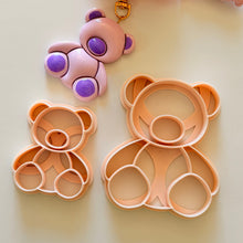 Load image into Gallery viewer, Puffy Bear Clay Cutter

