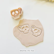 Load image into Gallery viewer, Skull Mug Clay Cutter | STL File
