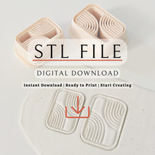 Load image into Gallery viewer, Clay Cutter Set | STL File (Digital Download)
