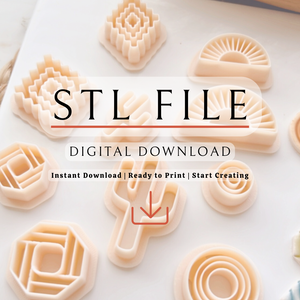 Solana Clay Cutter Set | STL File