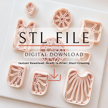 Load image into Gallery viewer, Matisse Clay Cutters Set | STL File
