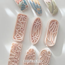Load image into Gallery viewer, Barrettes Clay Cutter Set | STL File
