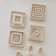 Load image into Gallery viewer, Old West Clay Cutter Set | STL File
