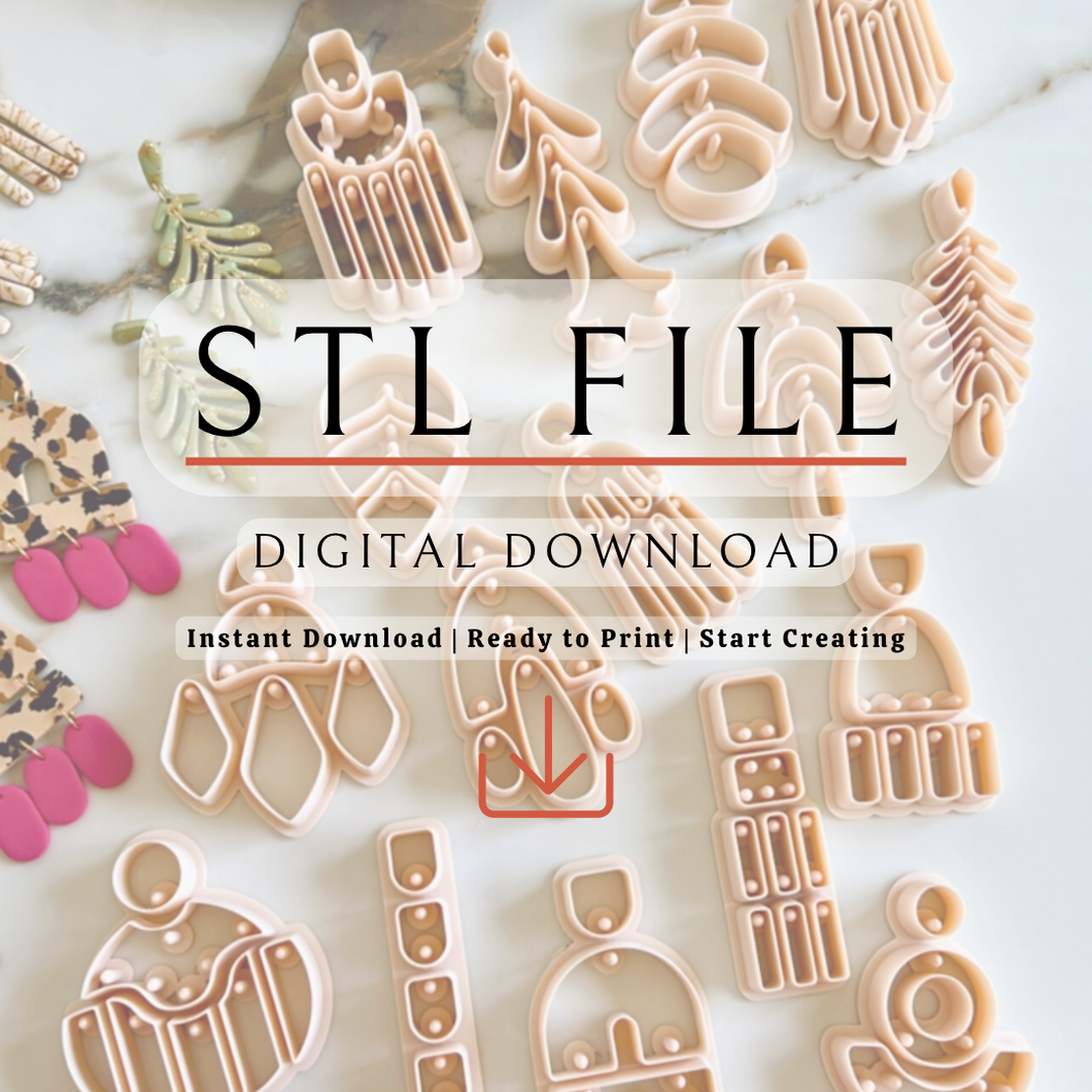 All in One Shape - 16 Clay Cutters STL