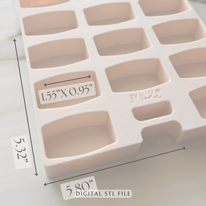 Square Ink Organizer STL