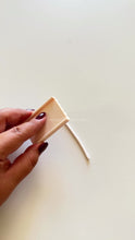 Load and play video in Gallery viewer, 2-in-1 Polymer Clay Tool | Strip Measuring Guide &amp; 6mm Bead Roller
